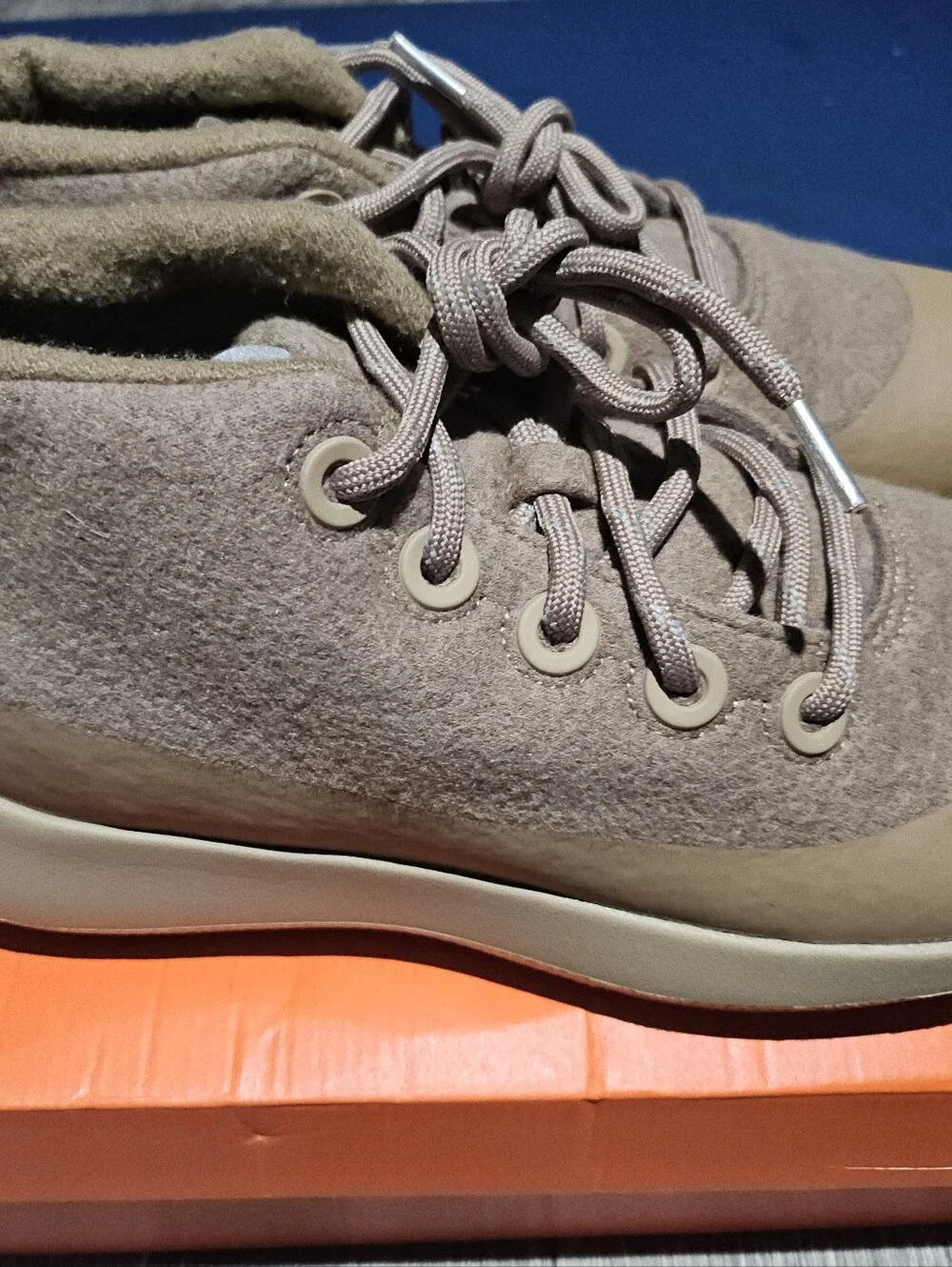 allbirds Men's Wool Runner-up Sneakers in Taupe